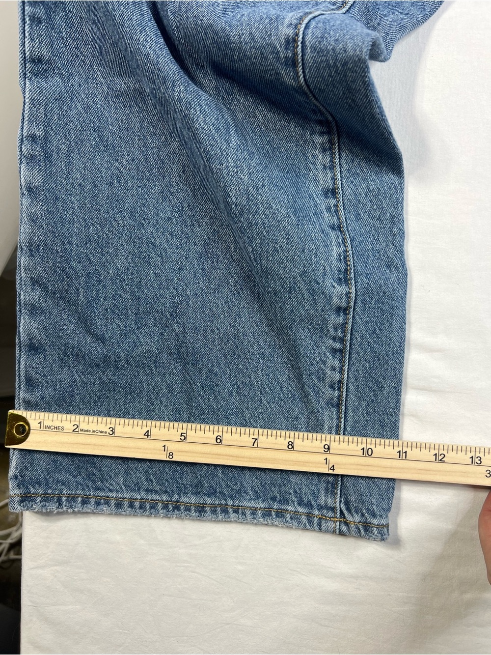 Pacsun Women’s Casey Medium Indigo Ripped Low Rise Baggy Jeans - Picture 9 of 9